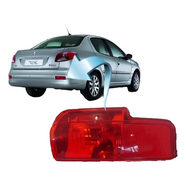 Lanterna Neblina Parachoque Peugeot 207 Sedan/sw 2008 À 2015