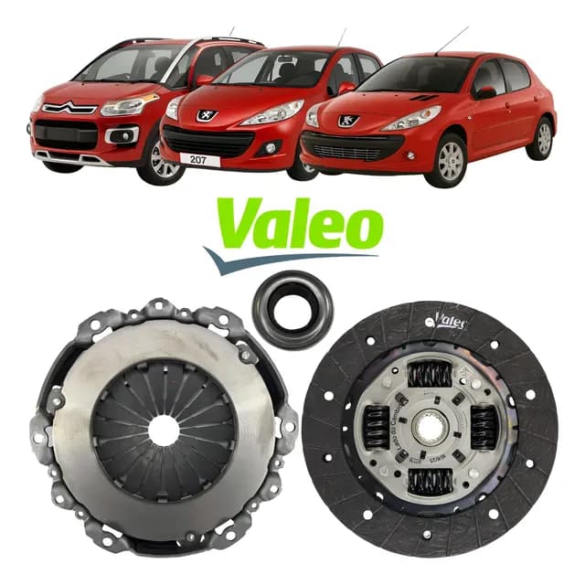Kit Embreagem Original 206 207 208 C3 C4 1.4 1.5 8v 1.6 16v