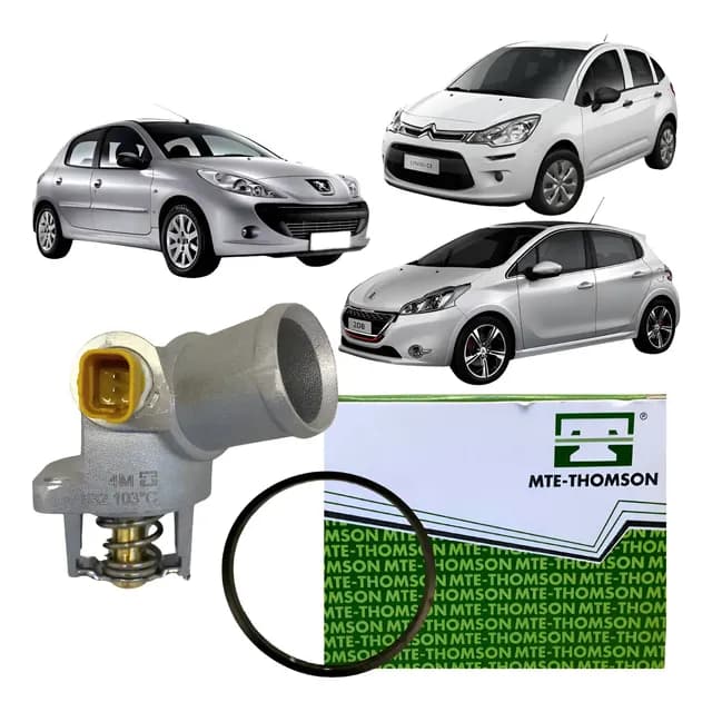 Válvula Termostática Mte-thomson Para C3 E Peugeot 207 208