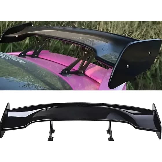 Aerofolio Asa Traseira Universal Carros Tunning Drift Gt Win