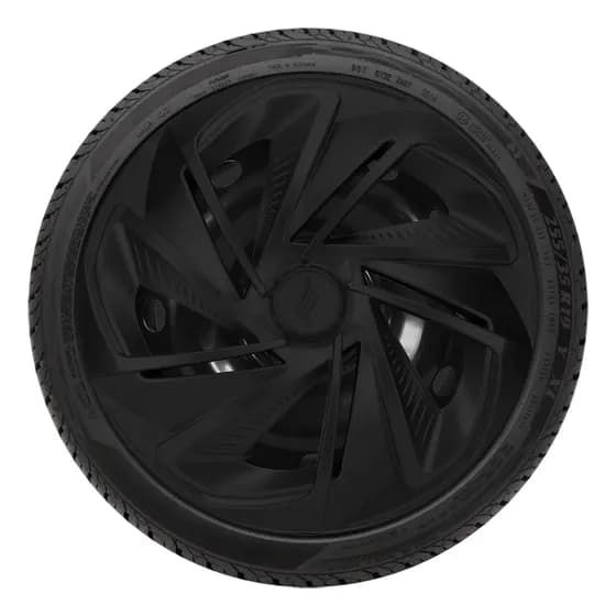 Jogo Calota Aro 14 Preto Fosca Nitro Peugeot 206 207 Cl218 - 01 02 2003 2004 2005 2006 2007 2008 2009 2010 2011 2012 13
