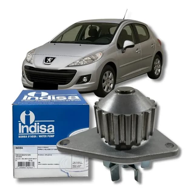 Bomba D'água Original Peugeot 207 1.4 8v 08 2009 2010 A 2015