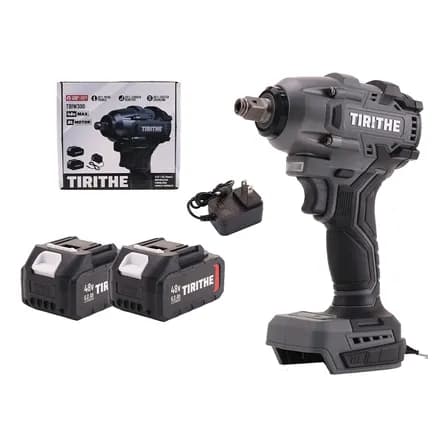 Chave De Impacto Brushless 500nm Com 2 Baterias 48v Cinza-escuro 127/220v