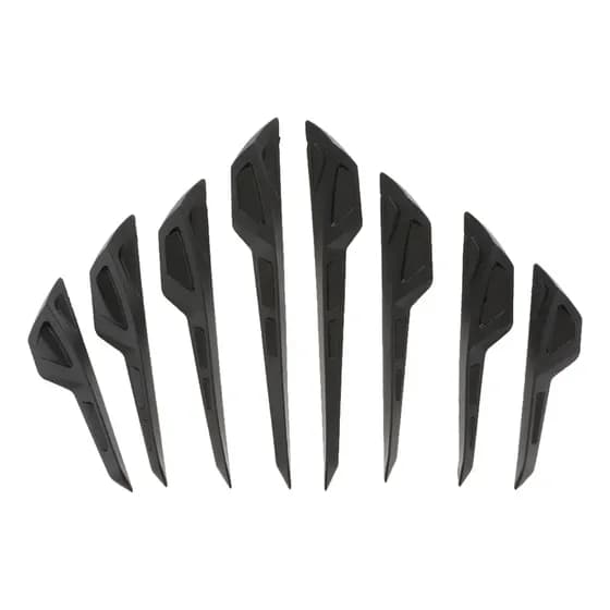 8 Pcs Universal Corpo Do Carro Spoiler Dianteiro Pára-choque