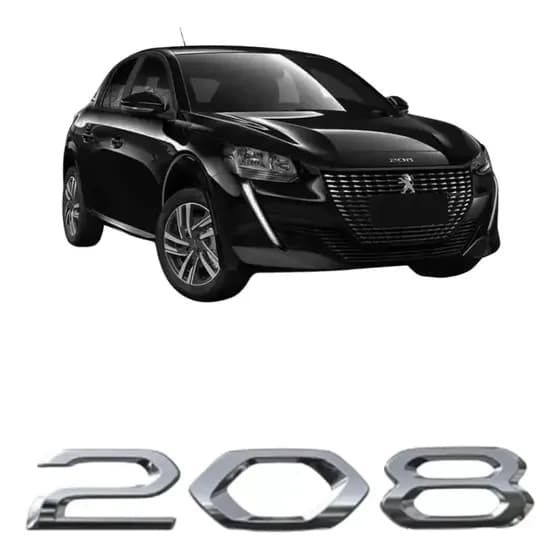 Emblema Dianteiro Peugeot 208