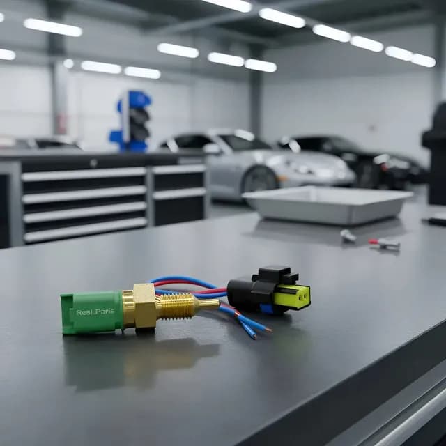 Sensor Temperatura + Conector C/ Chicote Citroen Peugeot Gas