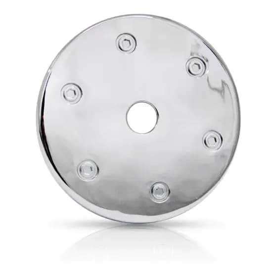 Aplique Cromo Tampa Combustível Peugeot 206 01/10 207 09/15