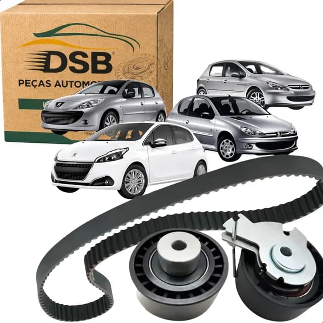 Kit Correia Dentada 206 207 208 307 308 1.6 16v 2002 A 2019