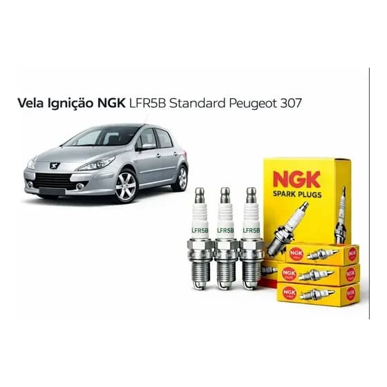 Velas Ignição Ngk 7113 Lfr5b Citroen Peugeot 1.6