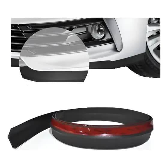 Saia Spoiler Front Lip Borracha Tuning Universal - Ez Lip P