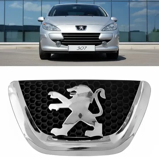 Emblema Logo Grade Compatível Peugeot 307 - 2007 A 2011