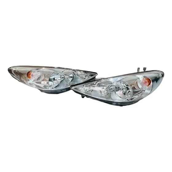 Farol Peugeot 207 Foco Duplo 2008 2009 A 2015 Cromado Novo