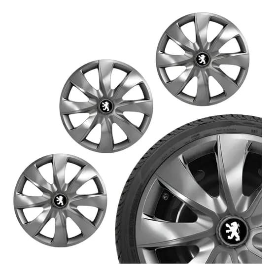 Calota Jogo Aro 14 Peugeot 206 / 207 / Hoggar