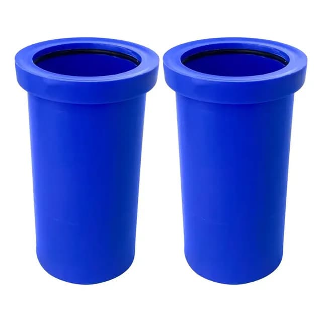 Par Bucha Nylon Eixo Traseiro Roda Peugeot 206 | 207 | 47mm
