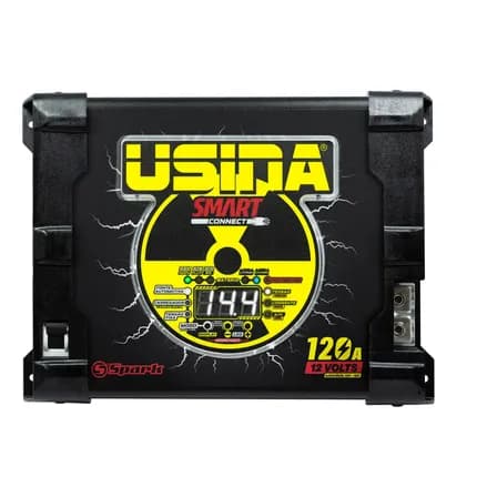 Fonte Carregador Usina Smart Connect 120A Bivolt