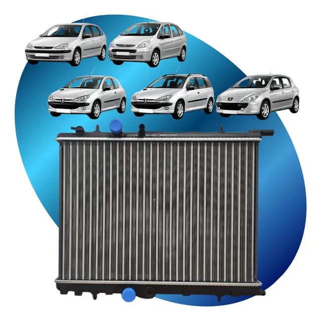 Radiador Peugeot 206 207 307 Xssara Picasso 1.0 1.4 1.6 2.0