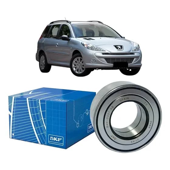 Rolamento Roda Dianteira Peugeot 207 Passion 2009 C/abs Skf