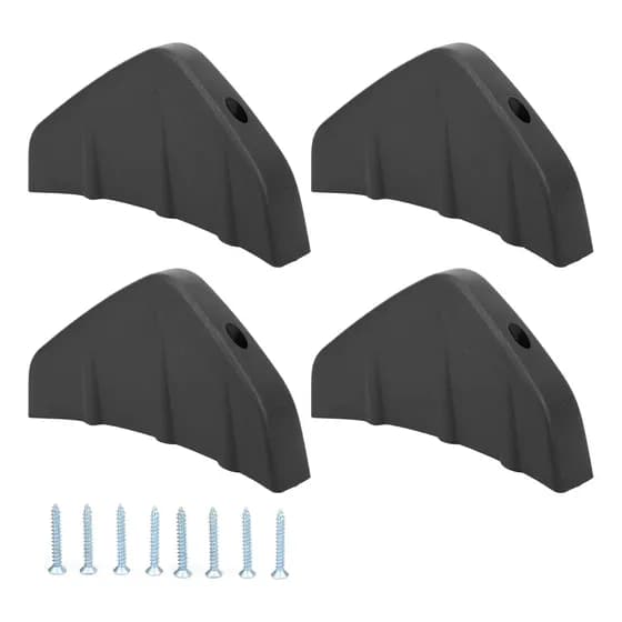 Aleta Difusora De Pára-choque Preta Preta, Spoiler Traseiro Universal Shark