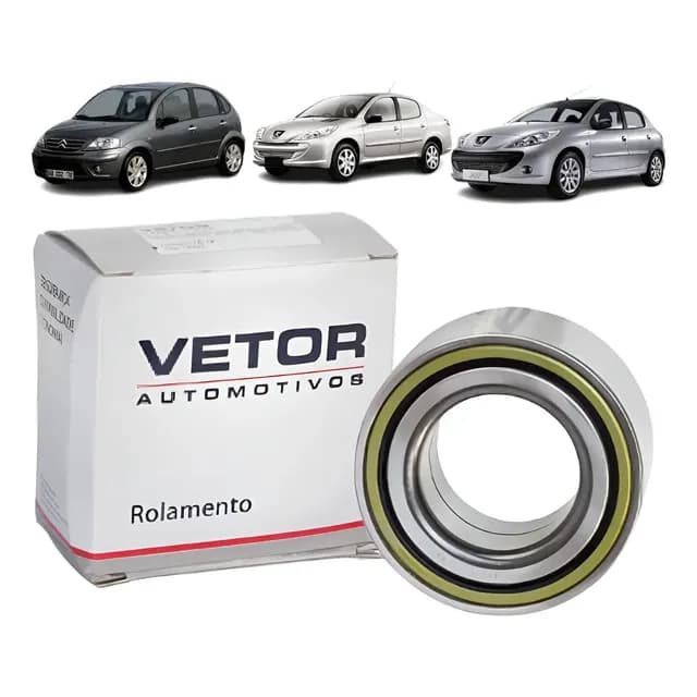 Rolamento Roda Dianteira 106 206 207 C3 Xsara S/abs