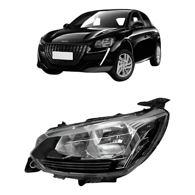 Farol Dianteiro Peugeot 208 2020 Até 2025