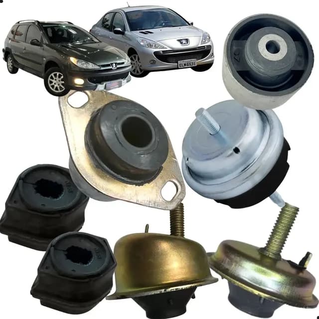 Kit Completo Calço Coxim Motor E Câmbio 206 207 1999 A 2016