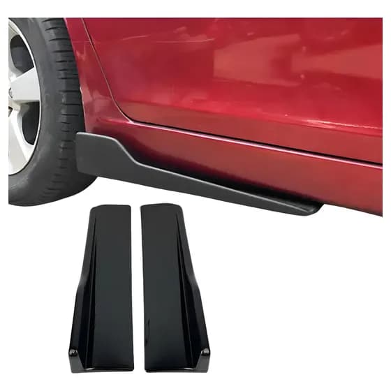 Saia Lateral Universal Spoiler Ajustável Black Piano