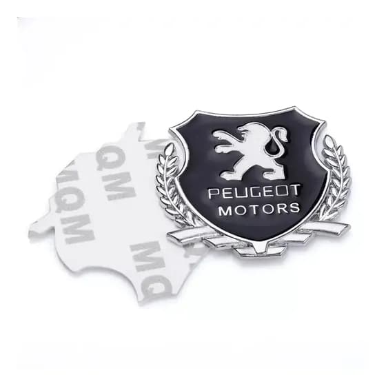 Emblema Peugeot Motors Metal 206 207 307 308 3008 408 Boxer
