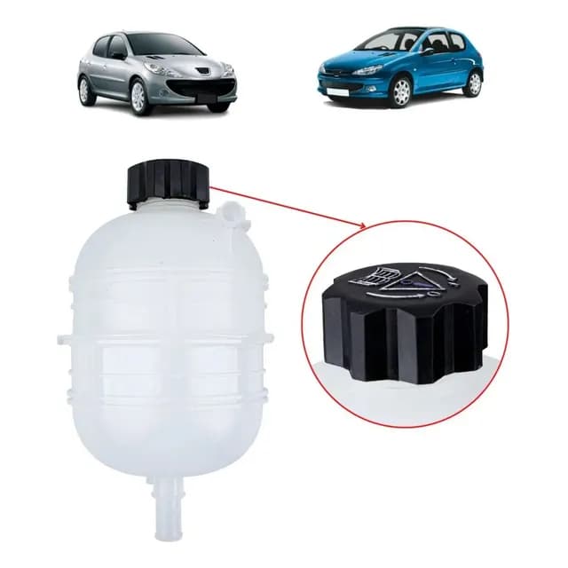 Reservatório De Água Com Tampa Peugeot 206 207 1.4 1.6 16v