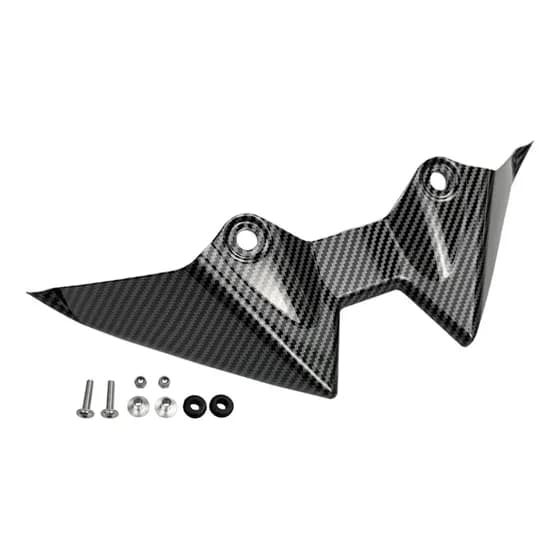 Padrão Aerodinâmico De Fibra De Carbono Downforce Do Spoiler Dianteiro