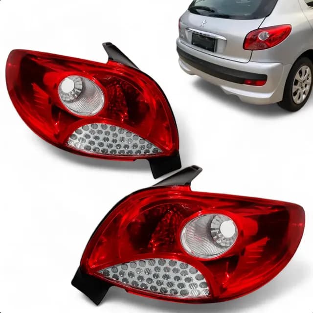 Par Lanterna Traseira Peugeot 207 Hatch 11 12 2013 2014 2015