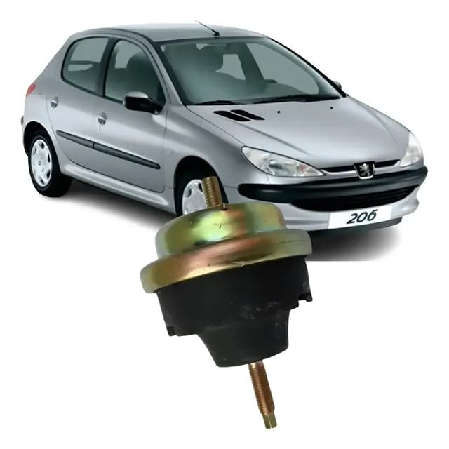 Coxim Calço Motor Direito Peugeot 206 207 1.0 1.4 1.6 Todos