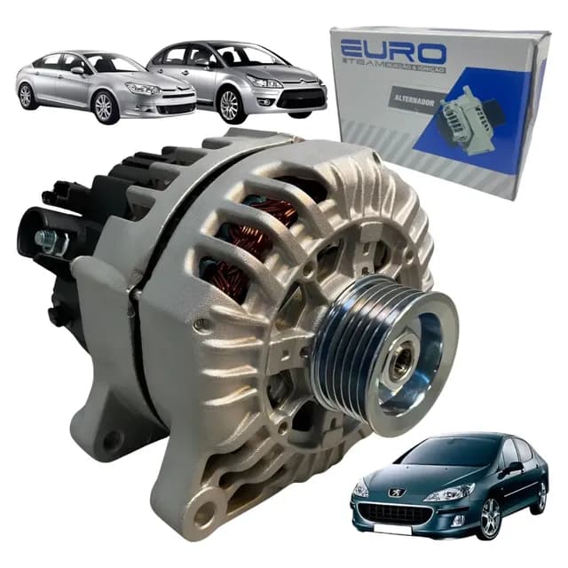 Alternador Para Peugeot 206 207 406 Citroen C3 C4 C5 Xsara