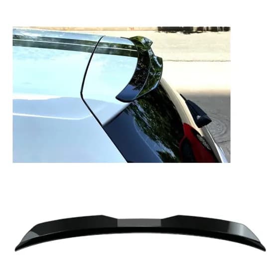 Aerofólio Black Piano Spoiler Universal Carro Hatch Plástico