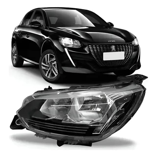 Farol Peugeot 208 2020 2021 2022 2023 Novo