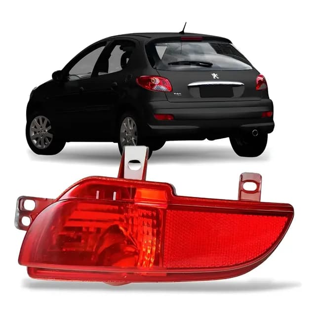 Lanterna Neblina Parachoque Peugeot 207 Hatch Orginal Fitam