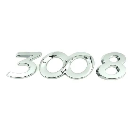 ,, Emblema Do Logotipo Para Peugeot 3008 Q