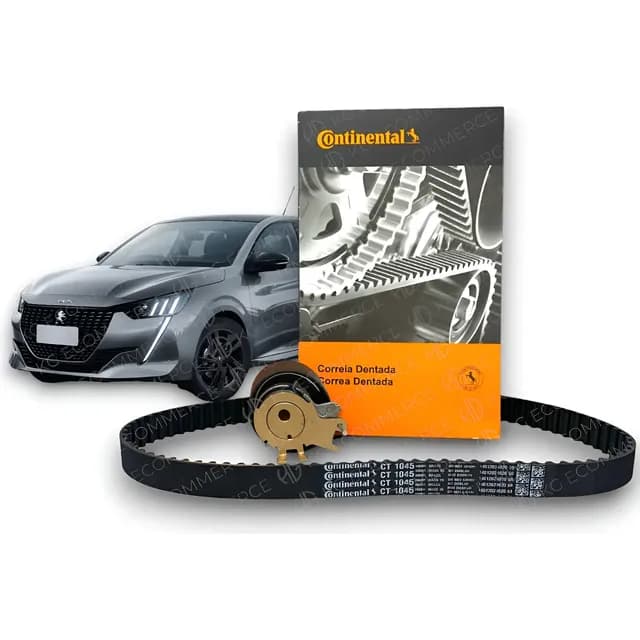 Kit Correia Dentada + Tensor Peugeot 206 1.0 16v