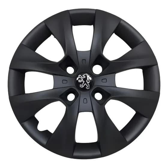 Calota Preto Peugeot 207 Aro 14 2004 2006 2008 2010 2012 14