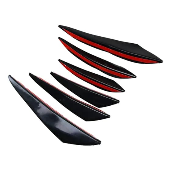 Protetor Labial Universal De Pvc Para Pára-choque Dianteiro De Carro E Difusor Traseiro
