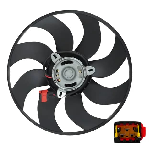 Motor E Ventoinha Radiador Peugeot 206 207 Sw Hoggar Com Ar