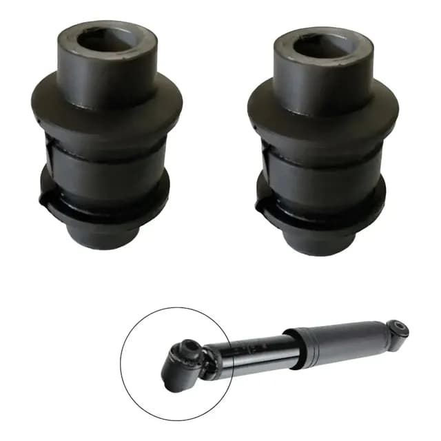 02 Bucha Inferior Amortecedor Traseiro Peugeot 206 207 23363