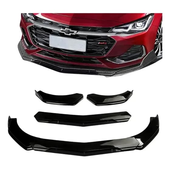 Front Lip Spoiler Dianteiro Parachoque Universal Carros
