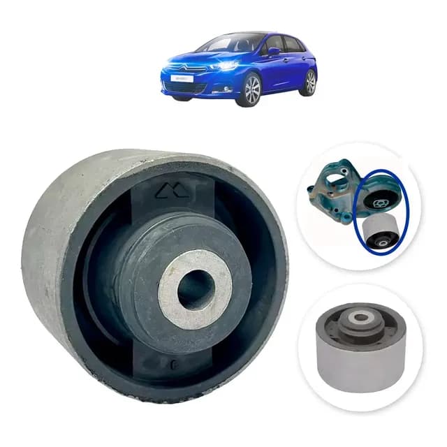 Bucha Coxim 65mm Inferior Motor Cambio Peugeot 206 207 307