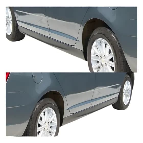 Spoiler Lateral Saia Universal Preto Avangard Tg Poli 05013