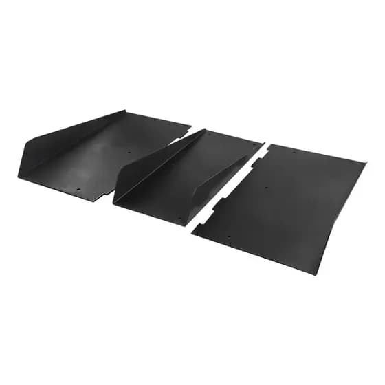 Conjunto De Difusor Universal Para Para-choque Traseiro De Carro